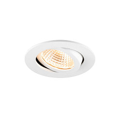 ceiling recessed luminaire NEW TRIA� 68 AIRTIGHT suitable for VDU workstation IP23, white, lacquered dimmable