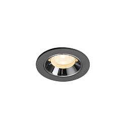 ceiling recessed luminaire NUMINOS� XS suitable for VDU workstation IP20, black dimmable