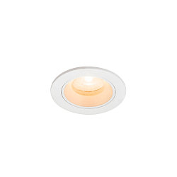 ceiling recessed luminaire NUMINOS� XS round, suitable for VDU workstation IP20, white, lacquered dimmable