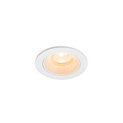ceiling recessed luminaire NUMINOS� XS round, suitable for VDU workstation IP20, white, lacquered dimmable