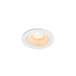 ceiling recessed luminaire NUMINOS� XS round, suitable for VDU workstation IP20, white, lacquered dimmable