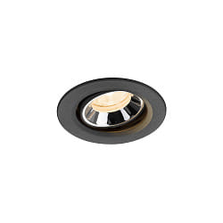 ceiling recessed luminaire NUMINOS� MOVE XS swivelling, suitable for VDU workstation IP20, black dimmable