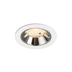 ceiling recessed luminaire NUMINOS� S suitable for VDU workstation IP20, chrome, white dimmable