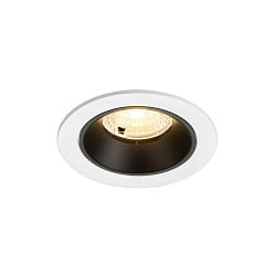 ceiling recessed luminaire NUMINOS� S suitable for VDU workstation IP20, black, white dimmable