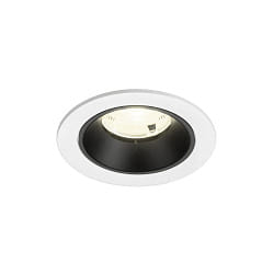 ceiling recessed luminaire NUMINOS� S suitable for VDU workstation IP20, black, white dimmable
