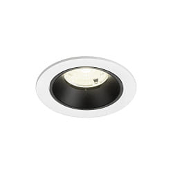ceiling recessed luminaire NUMINOS� S suitable for VDU workstation IP20, black, white dimmable