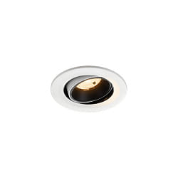 ceiling recessed luminaire NUMINOS� MOVE S swivelling, suitable for VDU workstation IP20, black, white dimmable