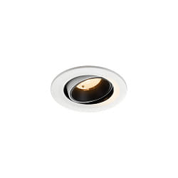 ceiling recessed luminaire NUMINOS� MOVE S swivelling, suitable for VDU workstation IP20, black, white dimmable