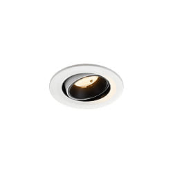 ceiling recessed luminaire NUMINOS� MOVE S swivelling, suitable for VDU workstation IP20, black, white dimmable
