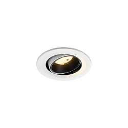 ceiling recessed luminaire NUMINOS� MOVE S swivelling, suitable for VDU workstation IP20, black, white dimmable