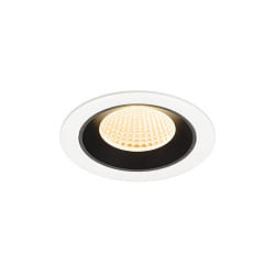 ceiling recessed luminaire NUMINOS� M suitable for VDU workstation IP20, black, white dimmable