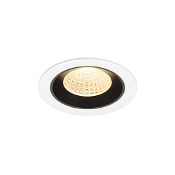 ceiling recessed luminaire NUMINOS� M suitable for VDU workstation IP20, black, white dimmable