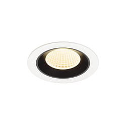 ceiling recessed luminaire NUMINOS� M suitable for VDU workstation IP20, black, white dimmable