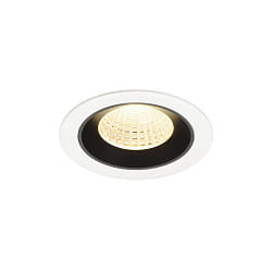 ceiling recessed luminaire NUMINOS� M suitable for VDU workstation IP20, black, white dimmable