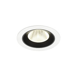 ceiling recessed luminaire NUMINOS� M suitable for VDU workstation IP20, black, white dimmable