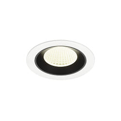 ceiling recessed luminaire NUMINOS� M suitable for VDU workstation IP20, black, white dimmable