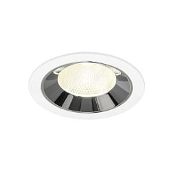 ceiling recessed luminaire NUMINOS� L suitable for VDU workstation IP20, chrome, white dimmable