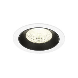 ceiling recessed luminaire NUMINOS� L suitable for VDU workstation IP20, black, white dimmable