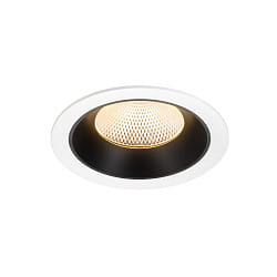 ceiling recessed luminaire NUMINOS� XL suitable for VDU workstation IP20, black, white dimmable