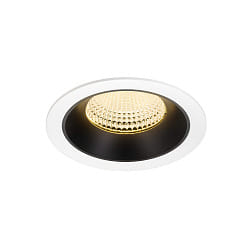 ceiling recessed luminaire NUMINOS� XL suitable for VDU workstation IP20, black, white dimmable