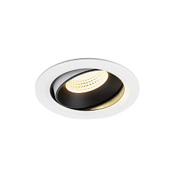 ceiling recessed luminaire NUMINOS� MOVE XL swivelling, suitable for VDU workstation IP20, black, white dimmable