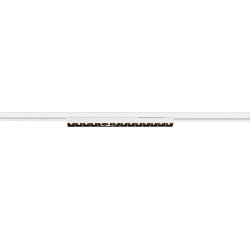 3-phase spot SIGHT EVO SINGLE square, suitable for VDU workstation IP20, black, white, lacquered 