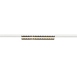 3-phase spot SIGHT EVO DOUBLE square IP20, black, white, lacquered 