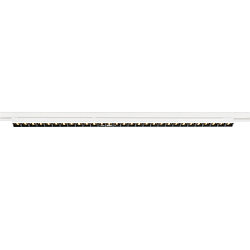 3-phase spot SIGHT EVO SINGLE square IP20, black, white, lacquered dimmable