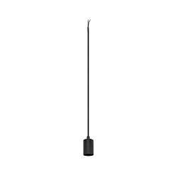 pendant luminaire FITU PD RIBBED E27 IP20, black dimmable