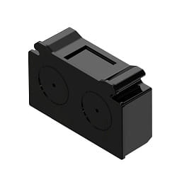 light strip system end cap EASYLIGHT EC BK, black