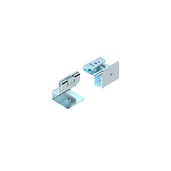 fastening hook BATTEN FLAT P / FOR HORIZONTAL WIRES set of 2, stainless steel