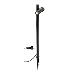 bollard light HELIA SLIM POLE SINGLE IP65, black