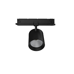 3-phase spot TRACKSPOT C swivelling, suitable for VDU workstation IP20, black dimmable