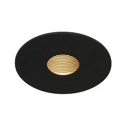 LED Recessed luminaire H-LIGHT 1 LED, 11,5W, 20�, 2700K, incl. driver, clip spring, matt black