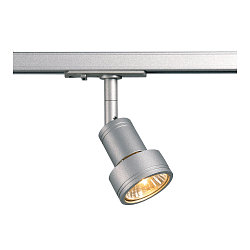 Spot PURI, GU10 incl. 1-Phasen adaptor, silver grey