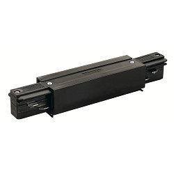 Straight coupler for 3-Phase High voltage Track, black