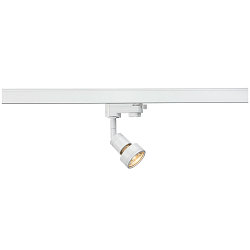 Spotlight PURI Lampenkopf, GU10, max. 50W, incl. 3-Phase adapter, white