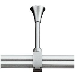 Accessories for EASYTEC II - Ceiling suspension, 10cm, silver grey