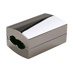 EASYTEC II� Electrical Straight coupler, chrome