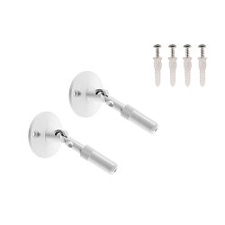 WALL HOLDER, for TENSEO low-voltage wire system, long, 2 items, white