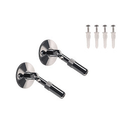 WALL HOLDER, for TENSEO low-voltage wire system, long, 2 items, chrome