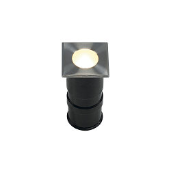 Outdoor luminaire POWER TRAIL LITE, square cover, LED warmwhite