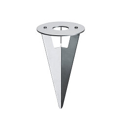 Earth spike, for HELIA Floorlamp, stainless steel, 17 cm