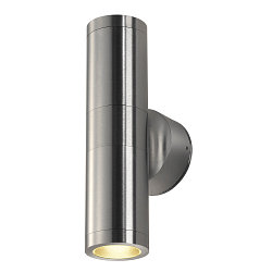 Wall luminaire ASTINA OUT ESL Outdoor luminaire, 2xGu10,, alu-brushed