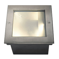 LED Floor recessed luminaire DASAR LED SQUARE Outdoor luminaire, asymmetrical, SLM LED, 3000K