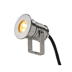 LED Floor Spot DASAR PROJECTOR LED Outdoor Spot, 230V, 5W, 40�, 3000K, IP67, stainless steel