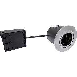 recessed luminaire QUICK INSTALL G2 round GU10 IP20, aluminium 