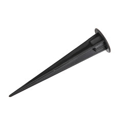 Earth spike plastic black