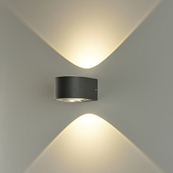 outdoor wall luminaire ANIA up / down IP65, anthracite 