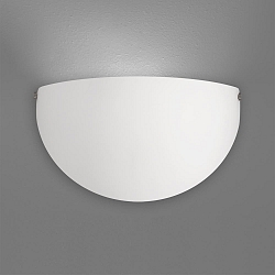 Wall luminaire DINA 16/3071, E27 max. 20W, opal glass white